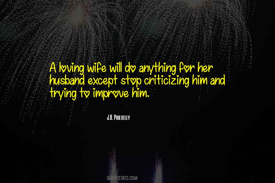 A Loving Wife Quotes #1318036