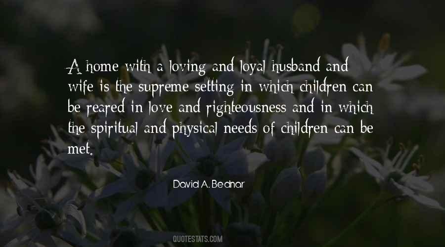 A Loving Wife Quotes #1670857