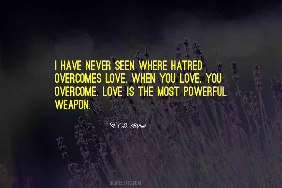 You Have Overcome Quotes #1118086