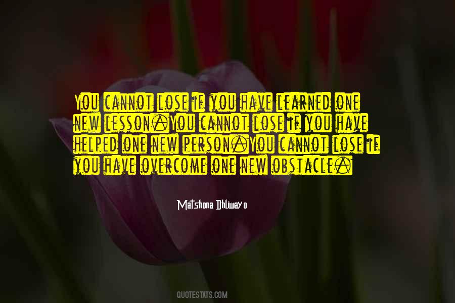 You Have Overcome Quotes #1602966
