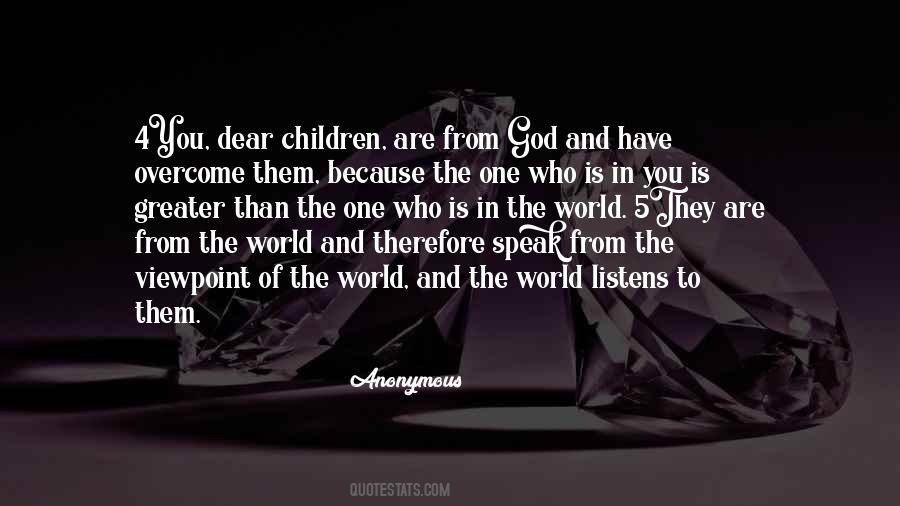 You Have Overcome Quotes #456009