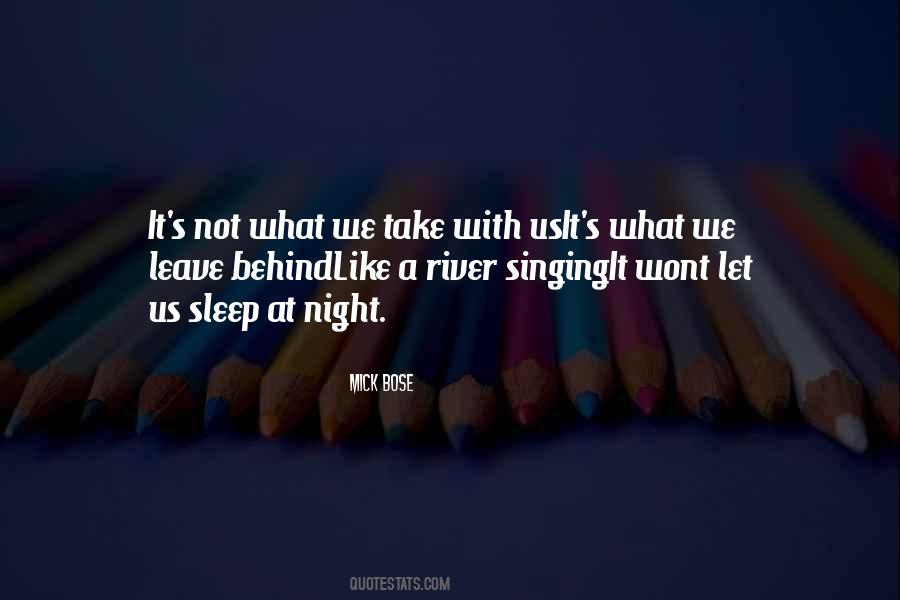 Night River Quotes #1107503