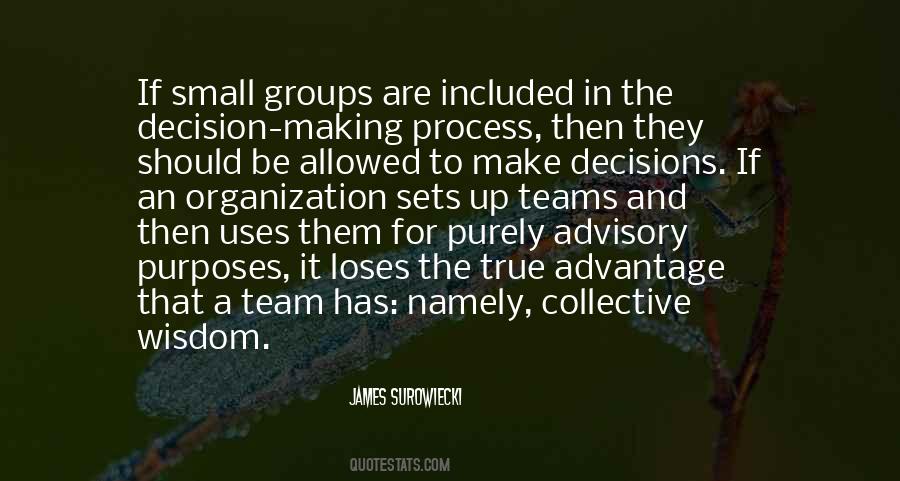 Team Organization Quotes #497290