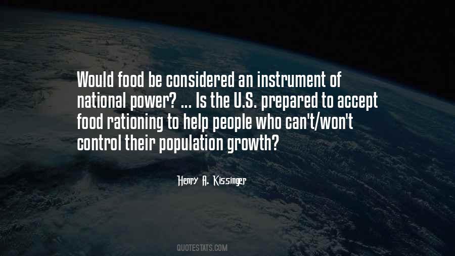 The Power Of Food Quotes #186081
