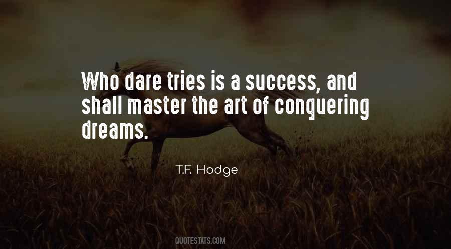 Conquer Success Quotes #1207631