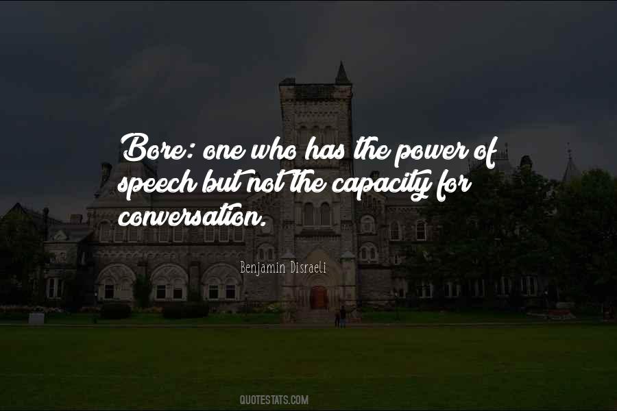 Quotes About The Power Of Conversation #1505192