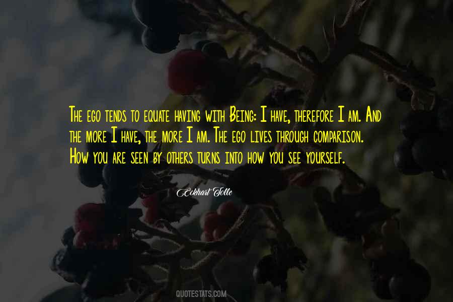 Comparison With Others Quotes #119925