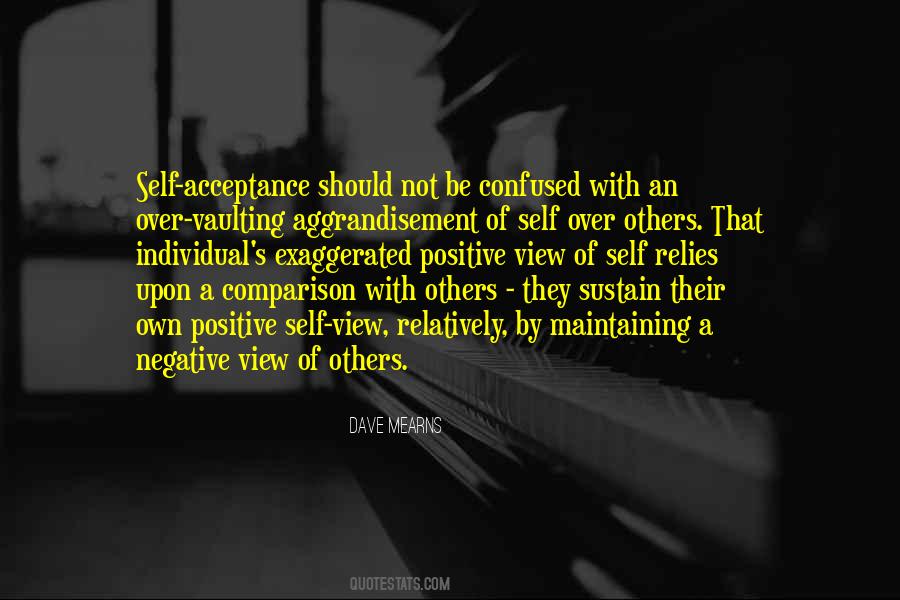 Comparison With Others Quotes #1690855