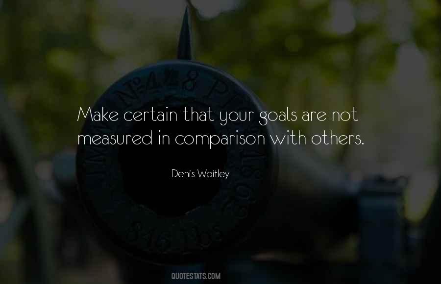 Comparison With Others Quotes #1833948