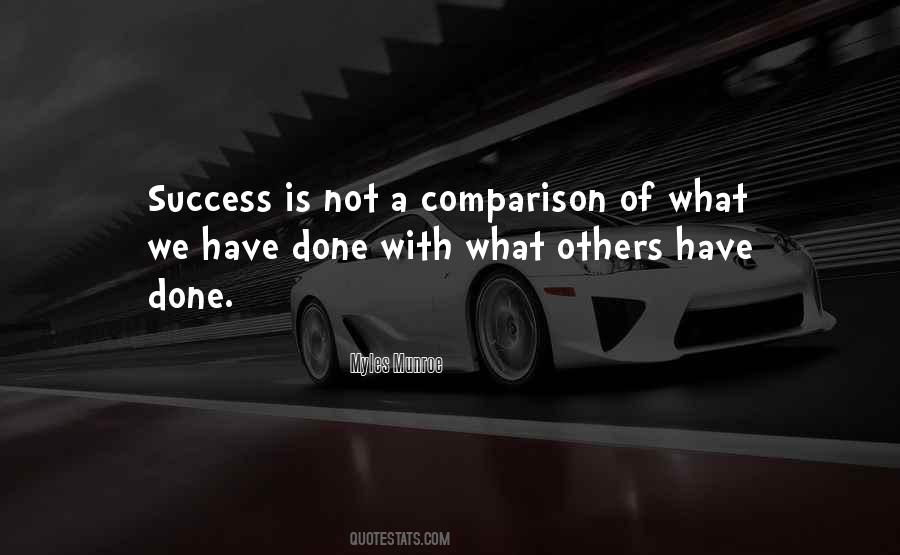 Comparison With Others Quotes #722728