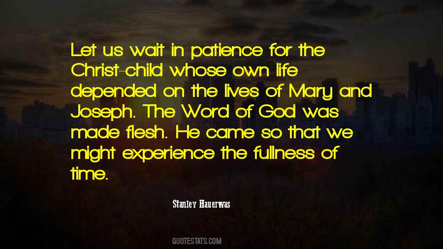 God Patience Quotes #458709