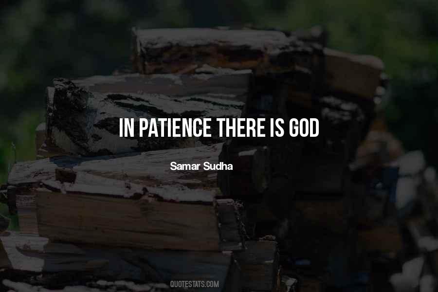 God Patience Quotes #567290