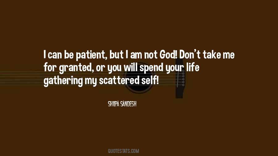 God Patience Quotes #740450