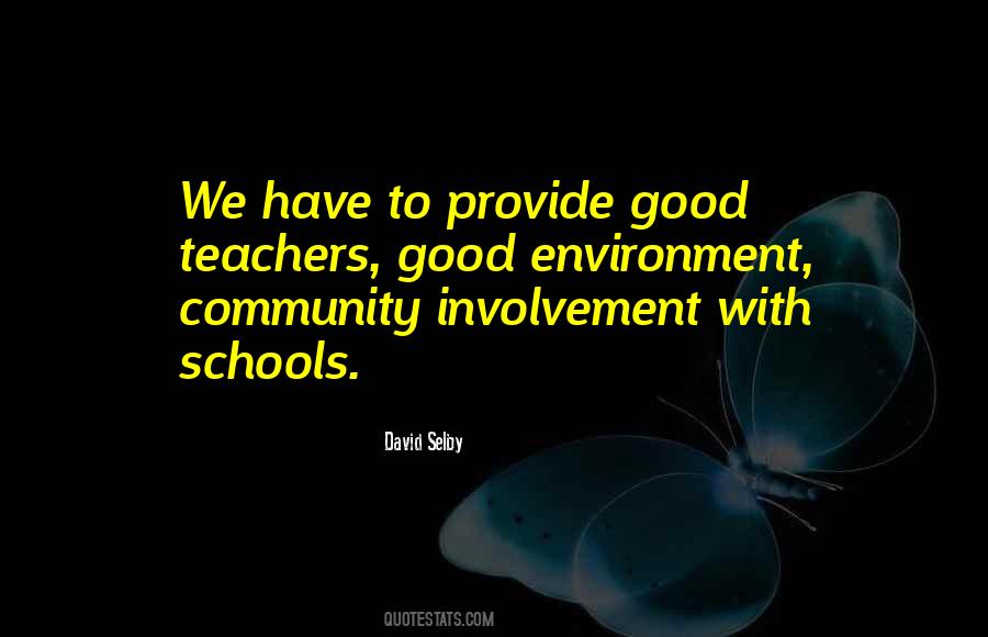 Quotes About Good Schools #857247