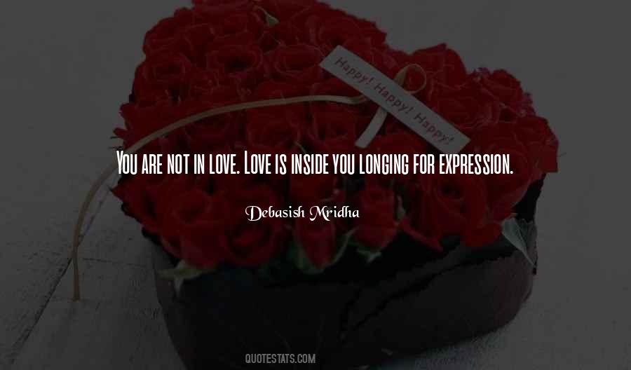 Love Is Inside Quotes #1392236