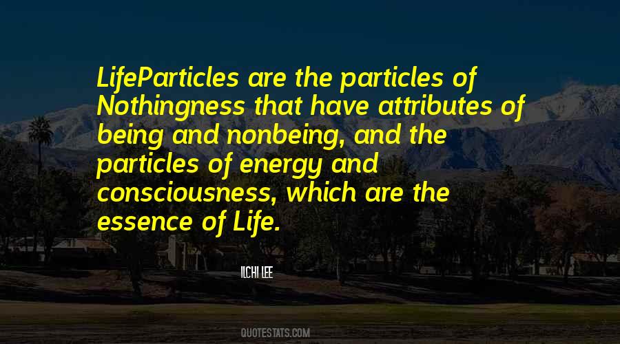 Quotes About Nothingness And Being #1412307