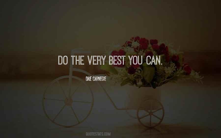 Do The Very Best Quotes #1433392