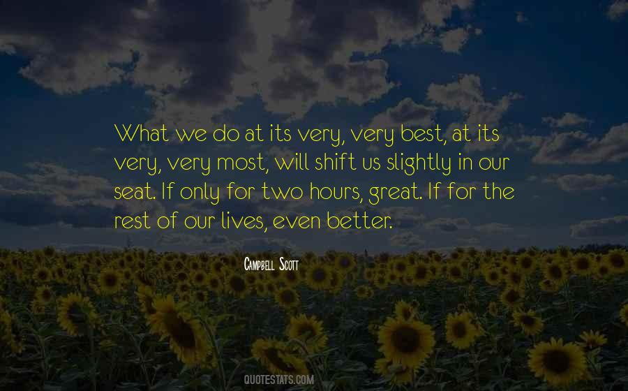 Do The Very Best Quotes #530425
