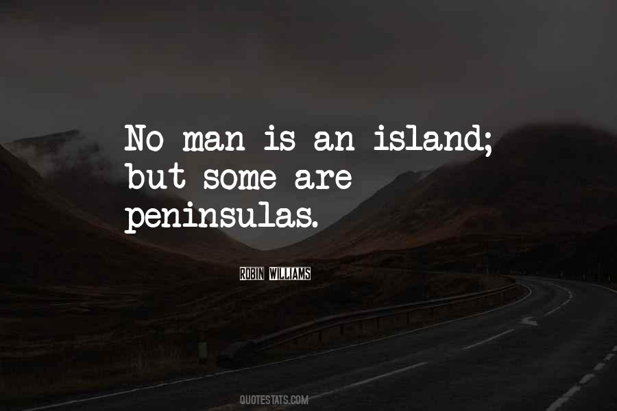 Man Is An Island Quotes #1182904