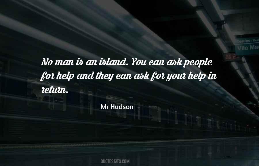 Man Is An Island Quotes #842830