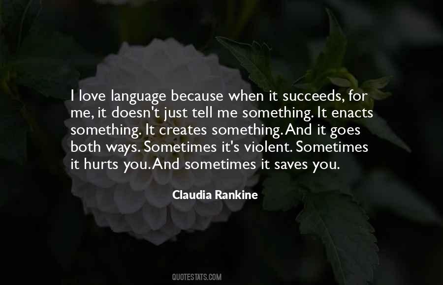 Love For Language Quotes #1690206