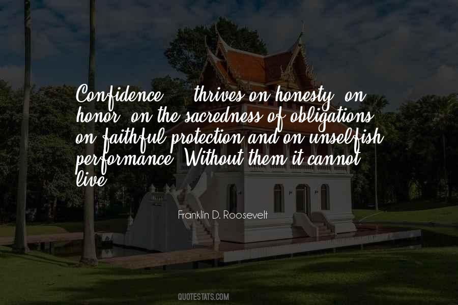 Faithful Honesty Quotes #1136128