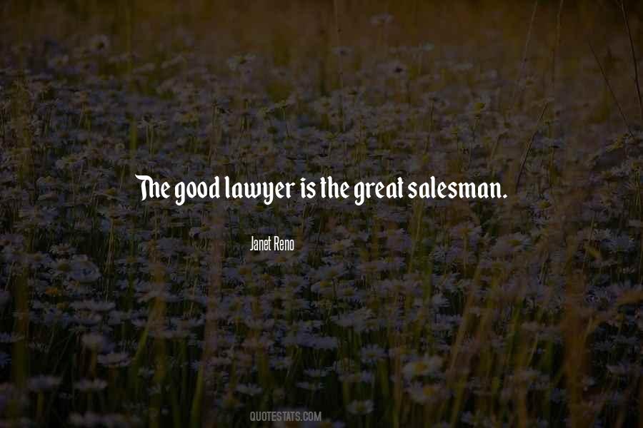 Quotes About Good Salesman #1667864