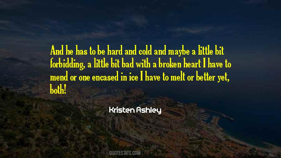 To Mend A Broken Heart Quotes #1178955