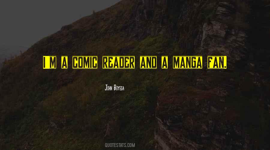 Manga Reader Quotes #1136793