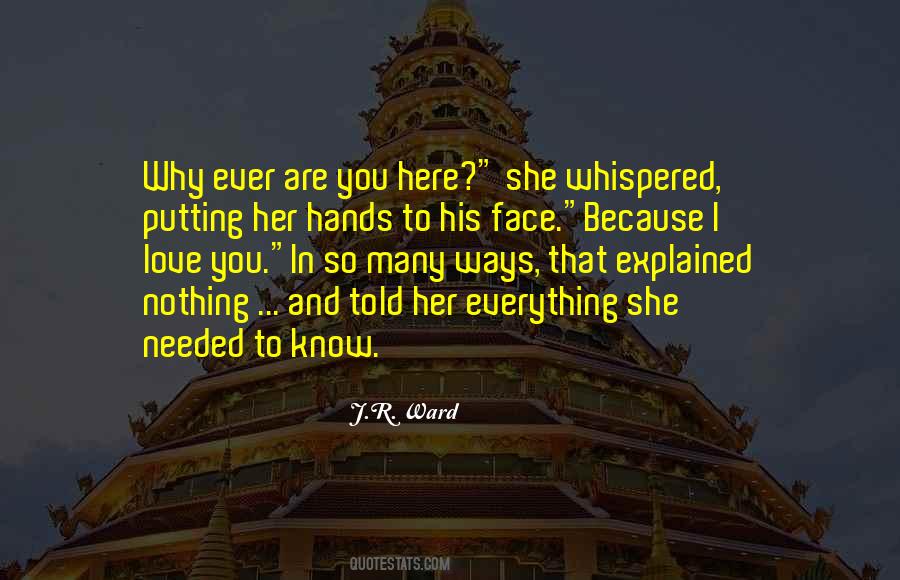You Know You Are In Love Quotes #450987