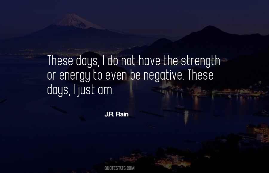 I Am Energy Quotes #558698