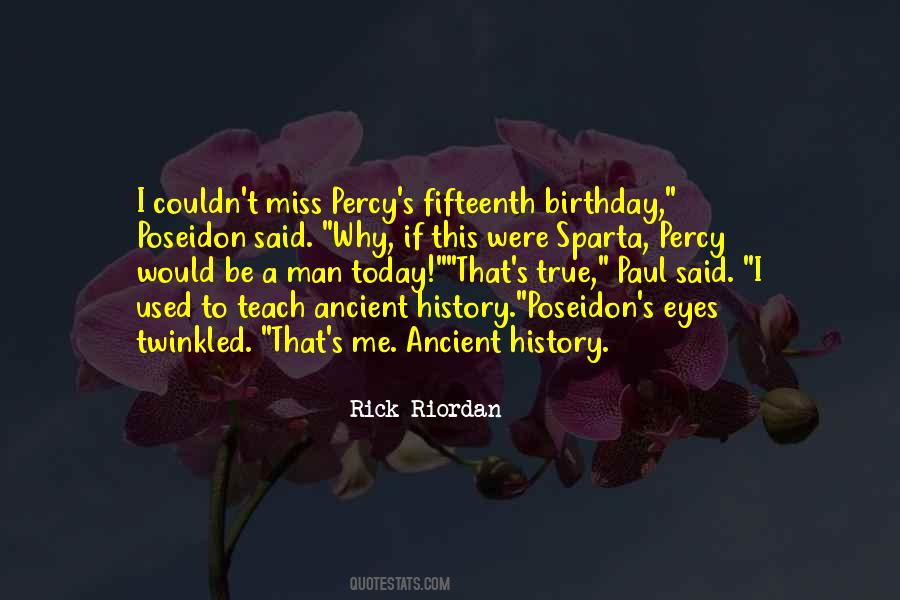 Percy Jackson Birthday Quotes #689666