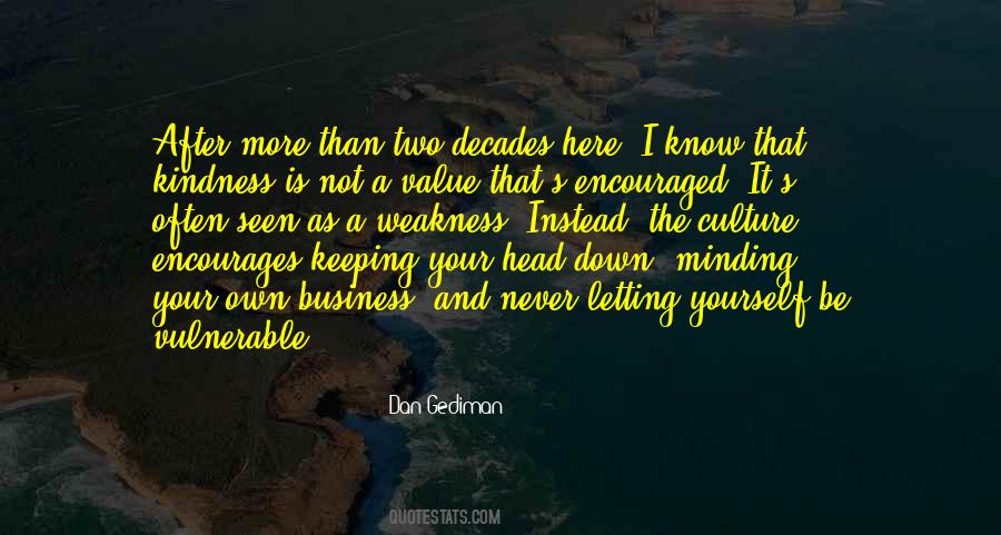 Letting Myself Down Quotes #262691