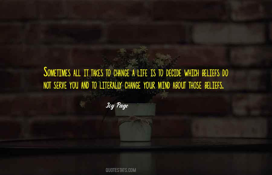Life Is About To Change Quotes #997143