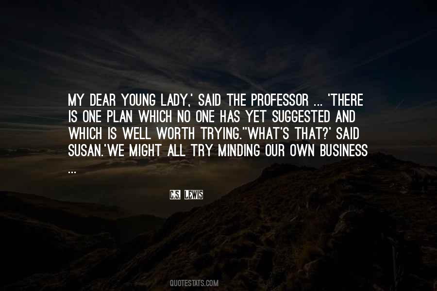Business Lady Quotes #1534062