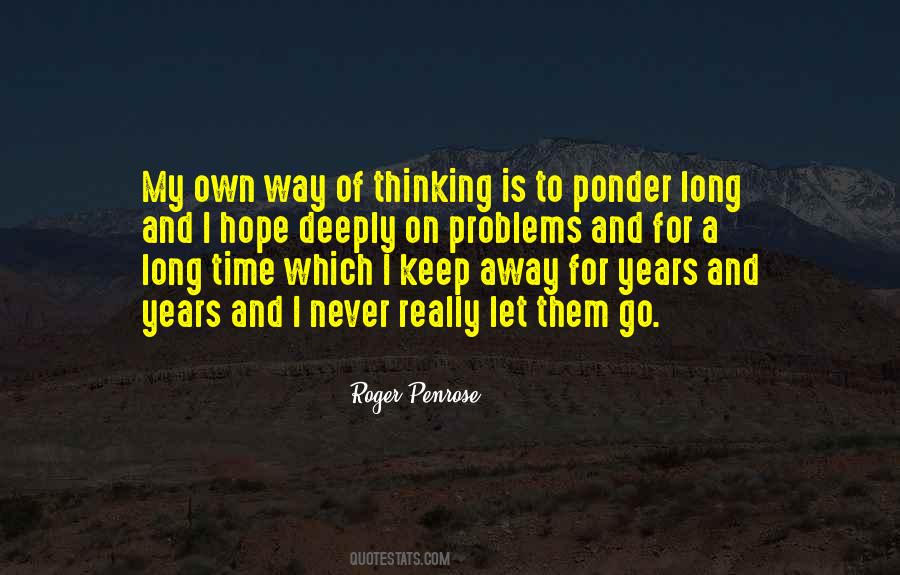 My Own Problems Quotes #588009