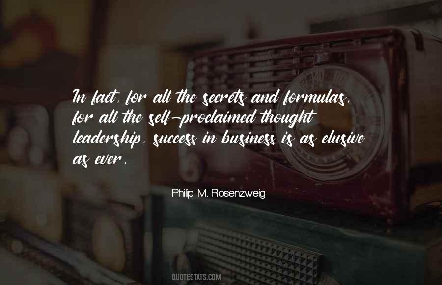 Leadership Success Quotes #1450189