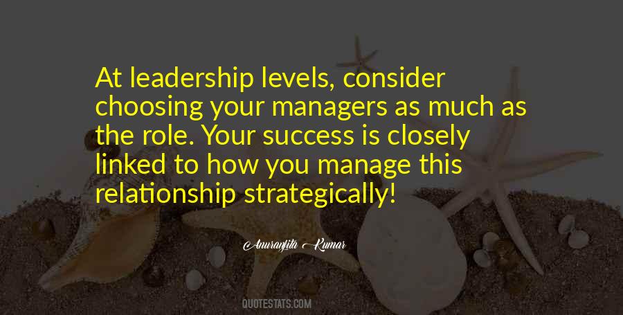 Leadership Success Quotes #743646
