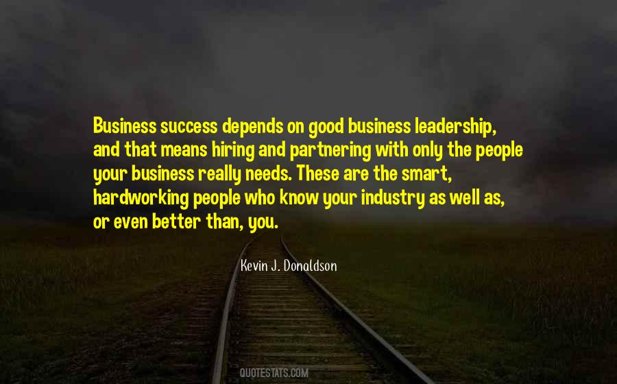 Leadership Success Quotes #987828