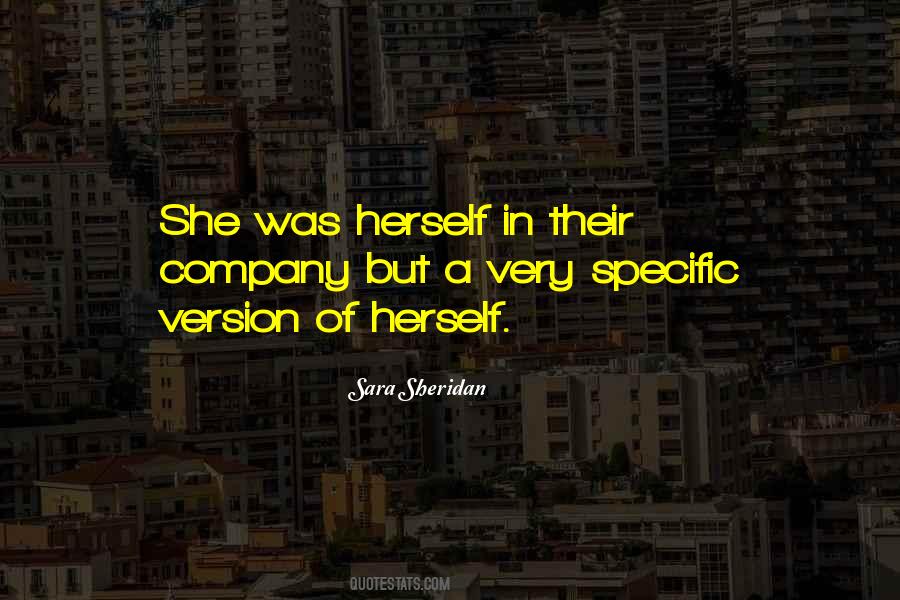 She Was Herself Quotes #1297462