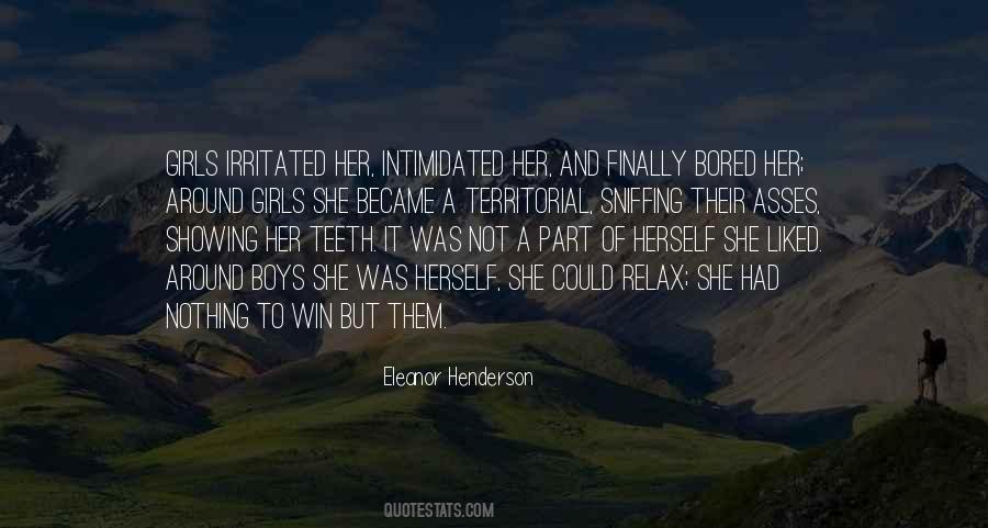 She Was Herself Quotes #1349075
