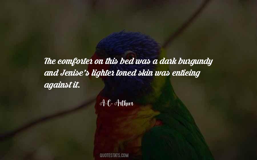 Quotes About The Comforter #799360