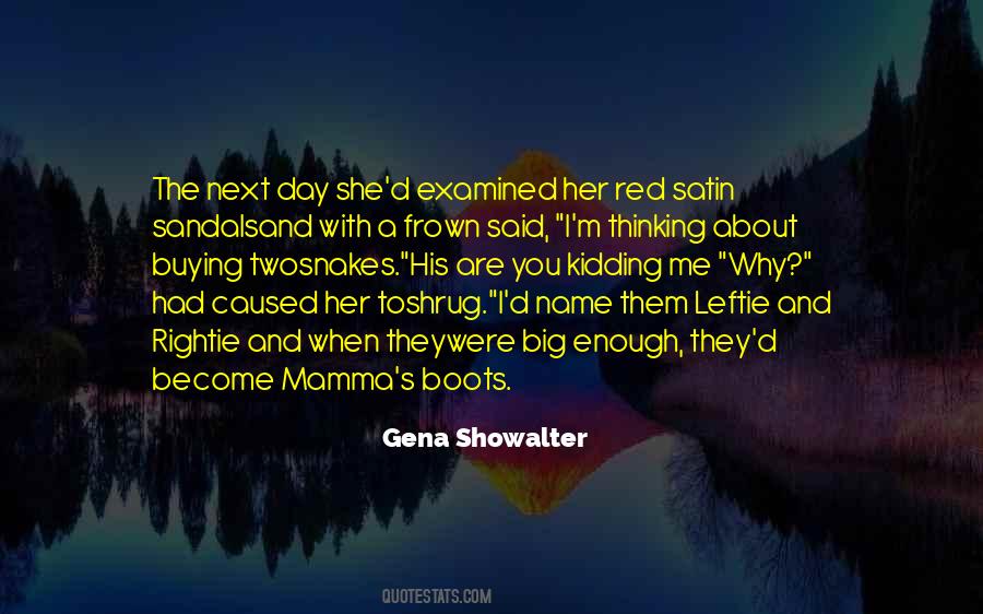 Red Boots Quotes #531395