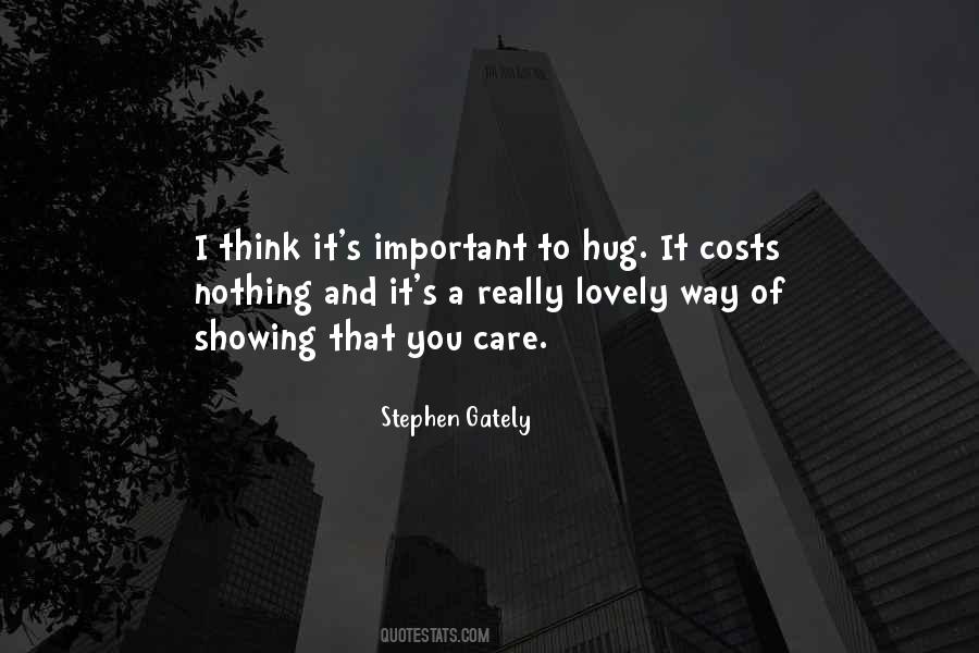 Nothing Important Quotes #606058