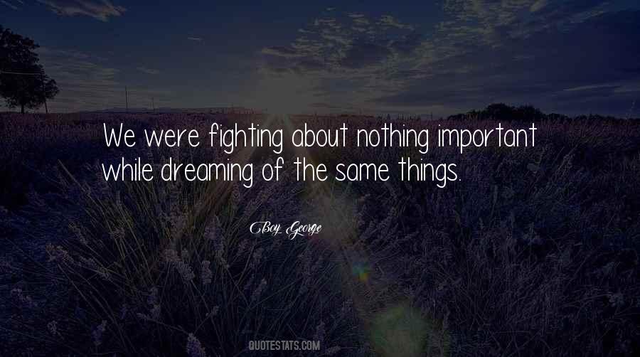 Nothing Important Quotes #913416
