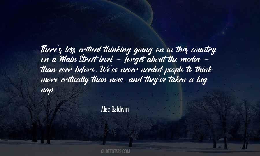 Quotes About Big Thinking #70431
