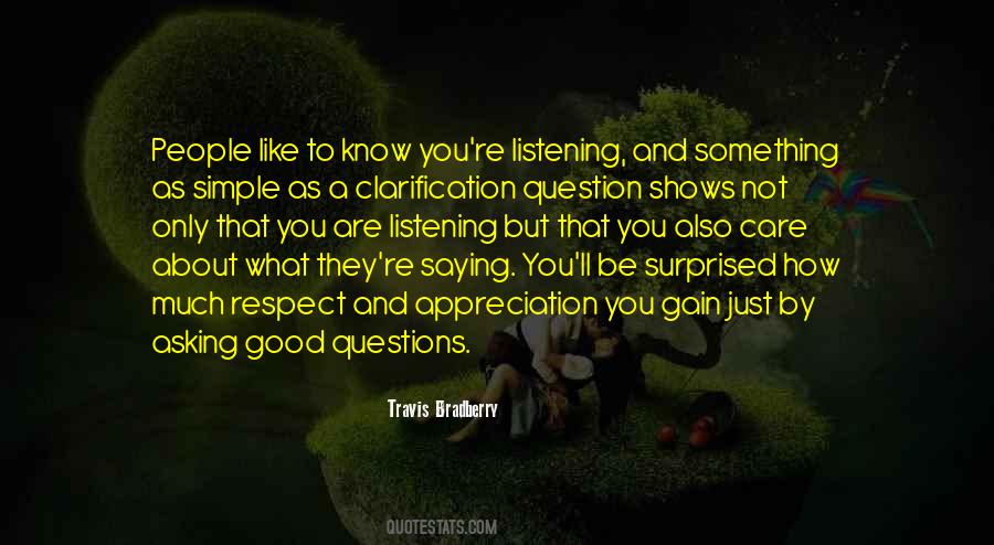 Quotes About Good Questions #1075180