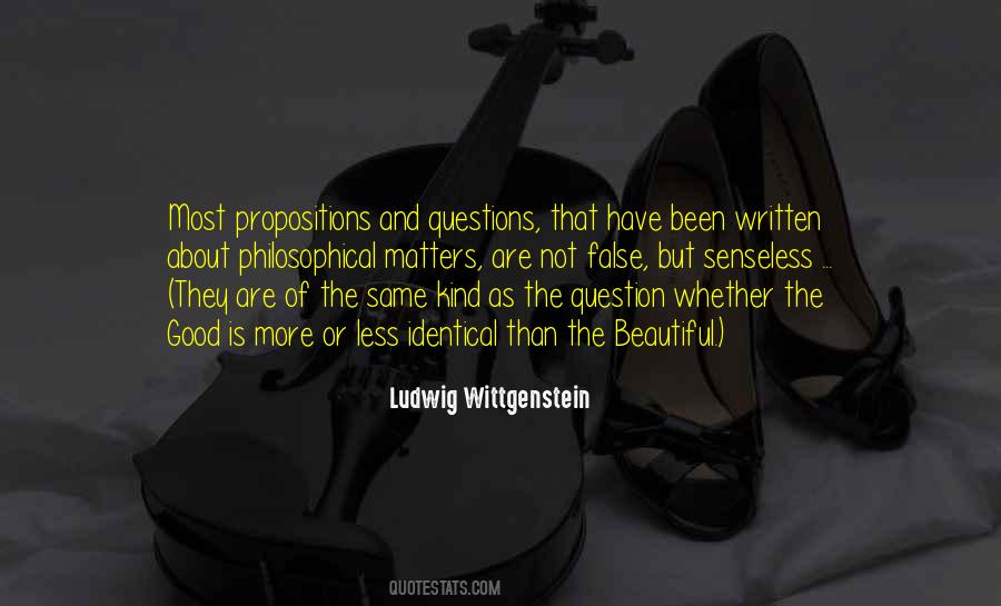 Quotes About Good Questions #131228