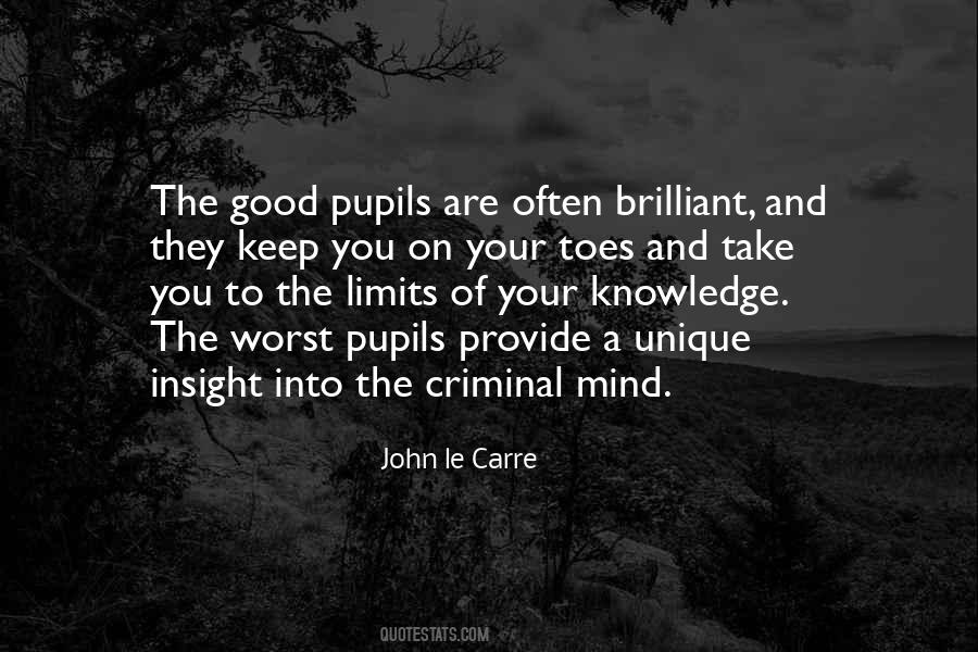 Quotes About Good Pupils #944368