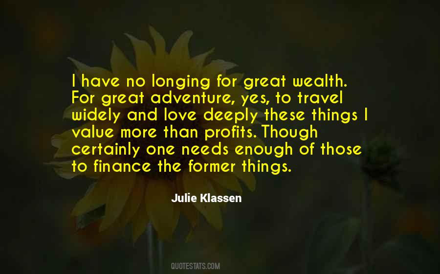 The Value Of Travel Quotes #1394201